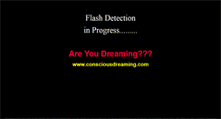 Desktop Screenshot of consciousdreaming.com